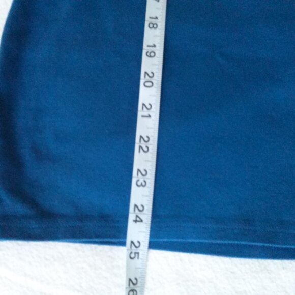 Joe Fresh Women's Organic Cotton Long Sleeve, Dark Blue, Large - Picture 6 of 8